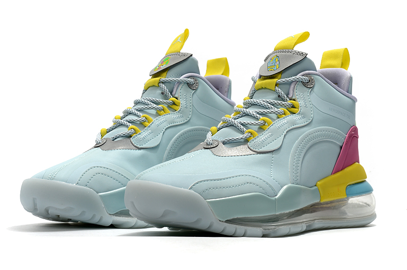 2020 Jordan Mars 720 Light Green Yellow Pink - Click Image to Close